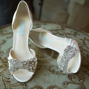 Blue by Betsey Johnson | D’Orsay Peep Toe Pumps